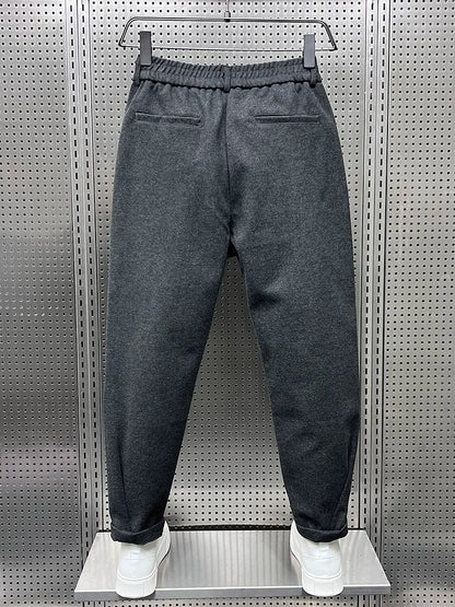 Oskar™ | Elegante Melierte Hose