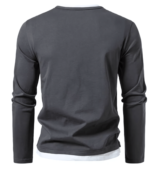 Alwin | Premium Longsleeve aus gekämmter Baumwolle