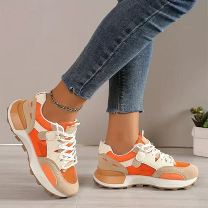 Chic Calliope - Trendy Colourblock Sneakers für Frauen