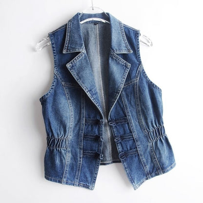 Sophie - Trendiges Denim-Gilet für Frauen