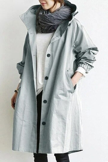 Sophie™ - Eleganter Baumwoll-Trenchcoat