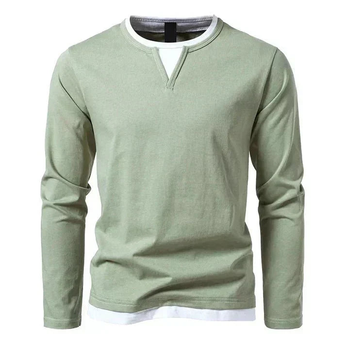 Alwin | Premium Longsleeve aus gekämmter Baumwolle
