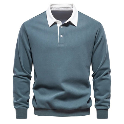 Raphael | Klassisches Rugby-Poloshirt für Herren