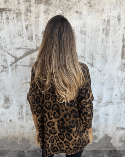 Zerena | Schickes Oberteil mit Leopardenmuster