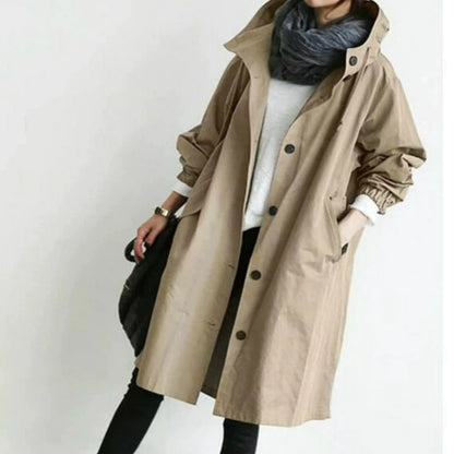 Sophie™ - Eleganter Baumwoll-Trenchcoat