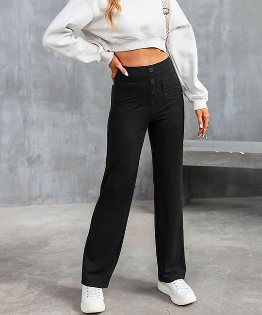 Tony | Elastische High-Waisted Hose