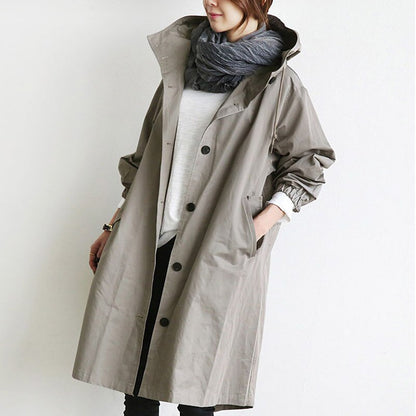 Sophie™ - Eleganter Baumwoll-Trenchcoat
