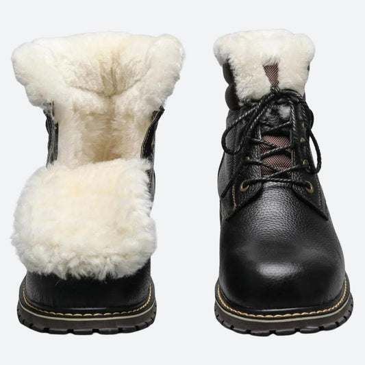 Stylische Winterstiefel aus Leder für Männer - Yasin