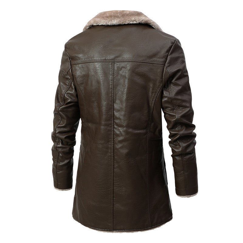 Will - Lederjacke mit Sherpa-Futter